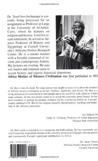 Africa: Mother of Western Civilization (African-American Heritage Series) (Paperback)
