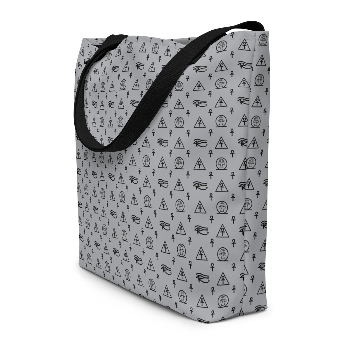 Ankh Awakening All-Over Print Large Tote Bag w/ Pocket ALT-05