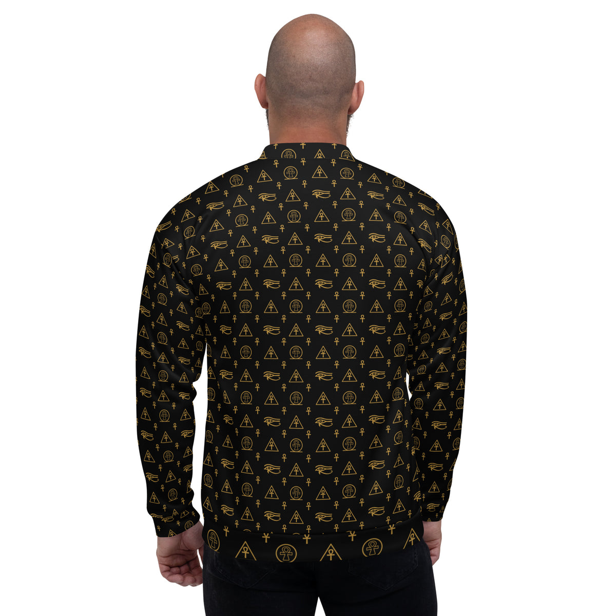 Ankh Awakening Unisex Bomber Jacket - ABJ-020