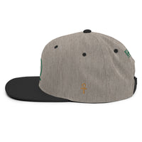 Shen Ankh Symbol Snapback Hat - Green | AASH-06
