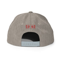 Shen Ankh Symbol Snapback Hat - Red | AASH-03