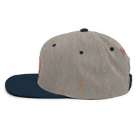 Shen Ankh Symbol Snapback Hat - Red | AASH-03