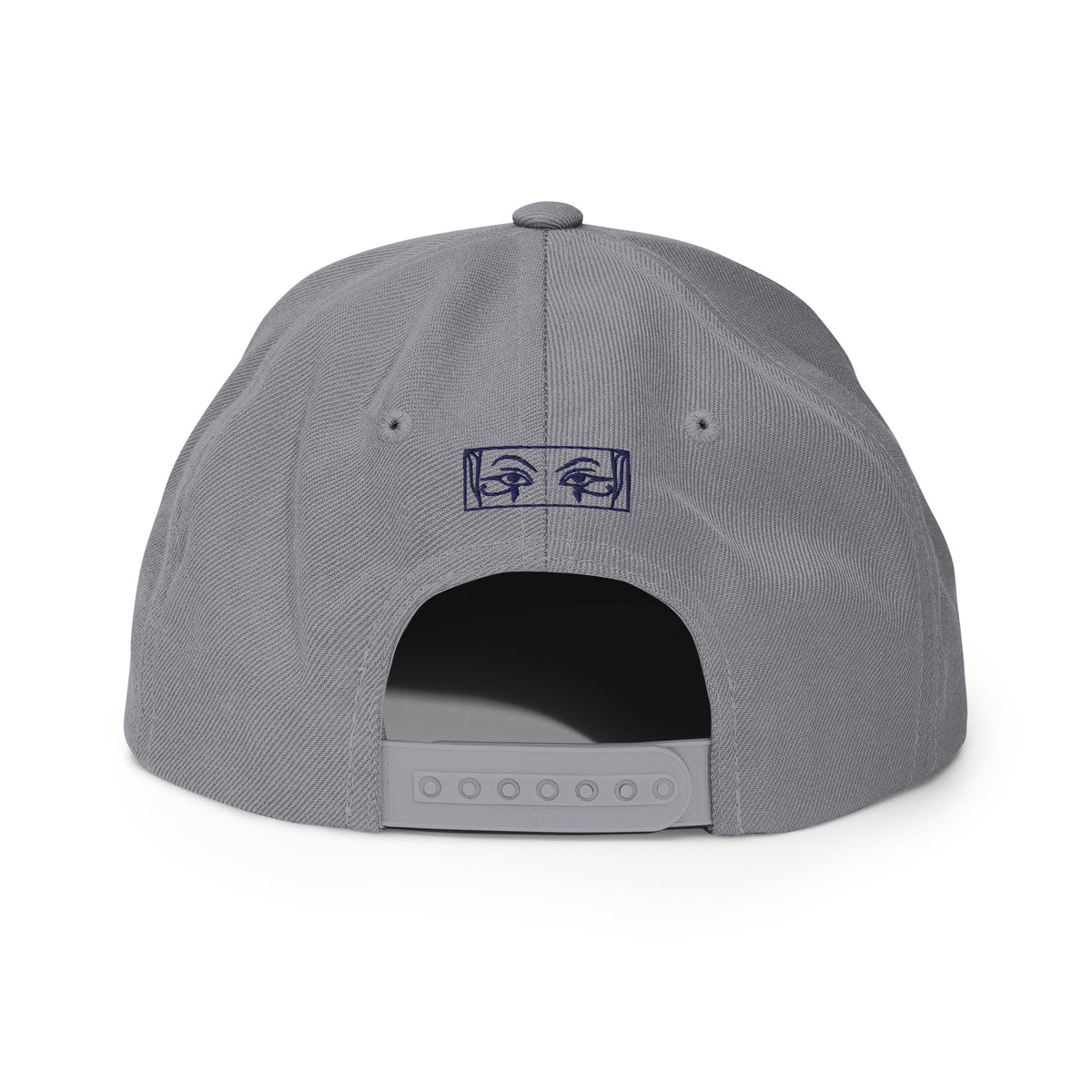 Shen Ankh Symbol Snapback Hat - Navy Blue | AASH-04