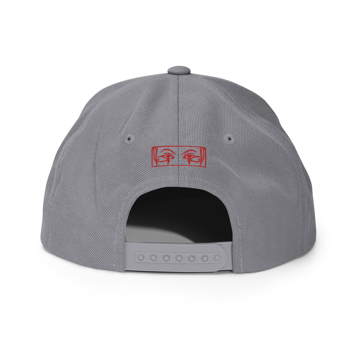 Shen Ankh Symbol Snapback Hat - Red | AASH-03