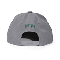 Shen Ankh Symbol Snapback Hat - Green | AASH-06