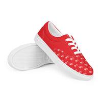 Ankh Awakening Men’s Lace-Up Canvas Shoes - AMS-047