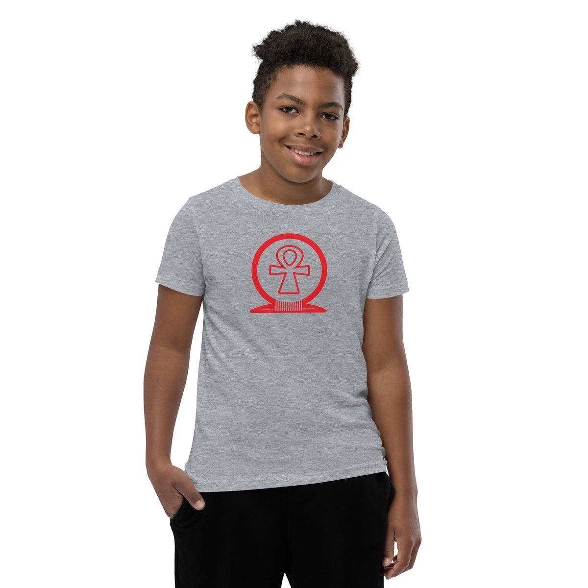 Shen Ankh Symbol Youth Short Sleeve T-Shirt - AAYT-02