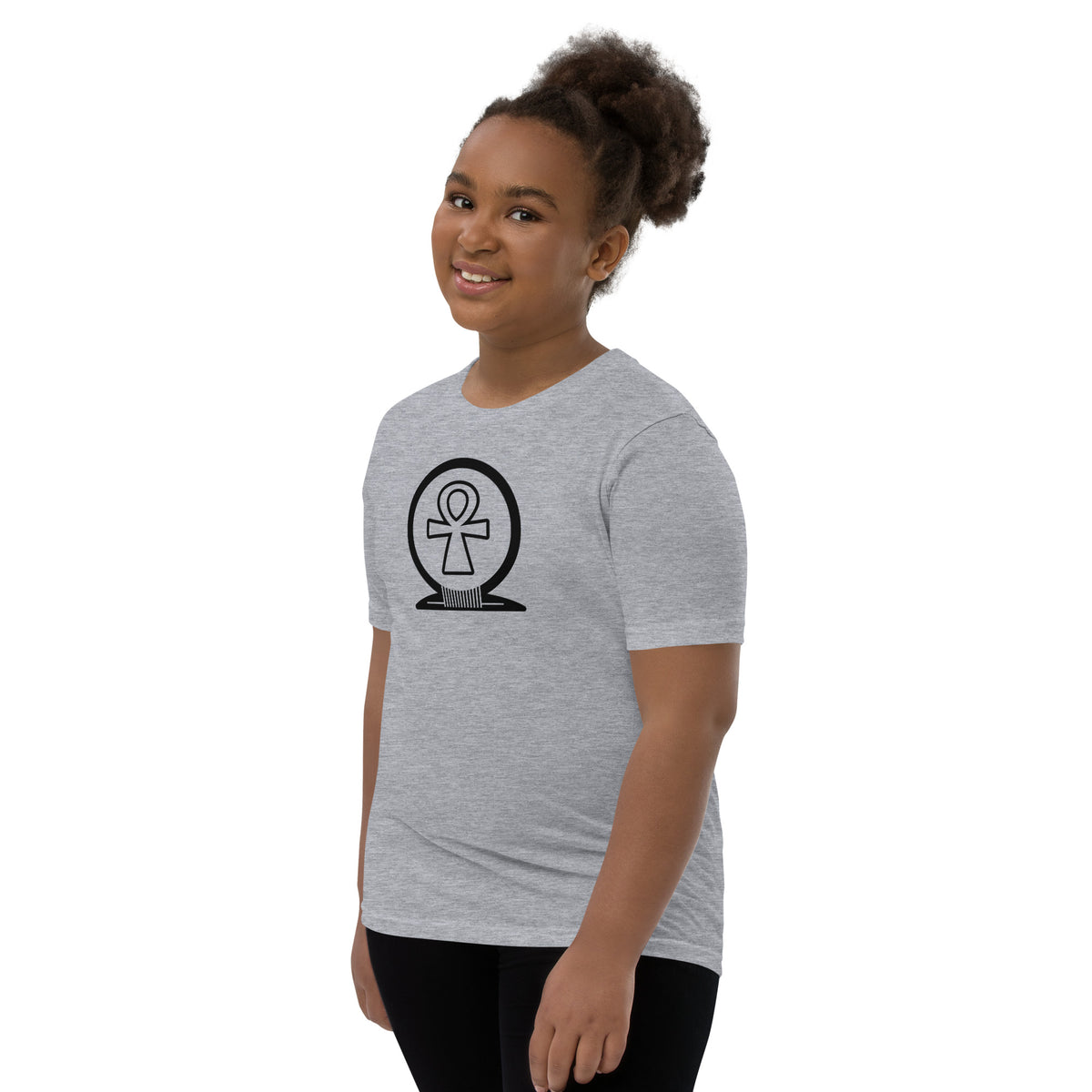 Shen Ankh Symbol Youth Short Sleeve T-Shirt - AAYT-01