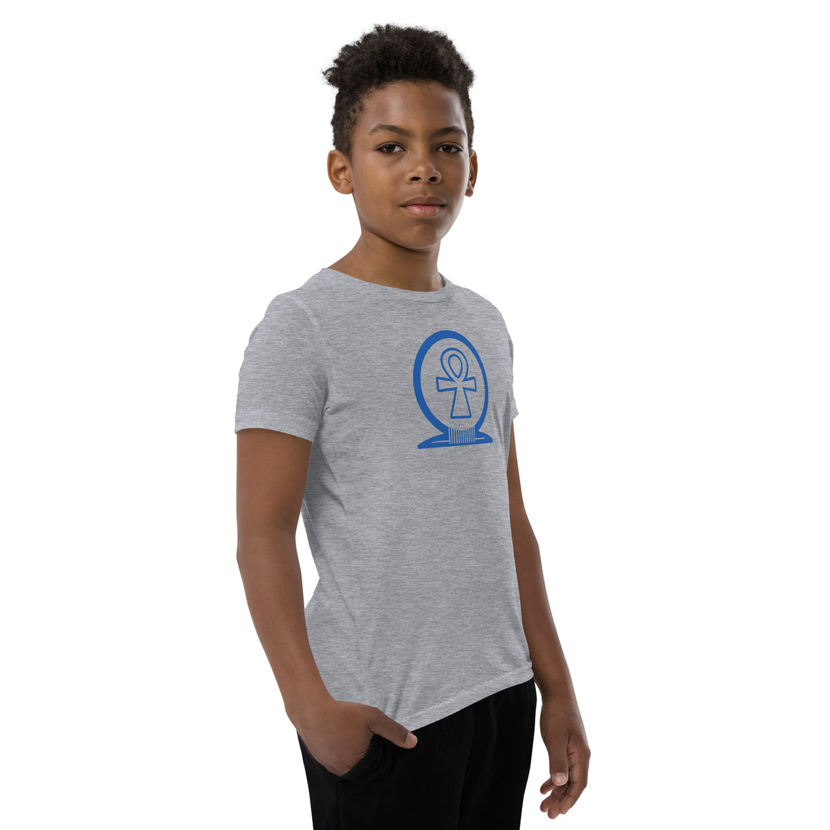 Shen Ankh Symbol Youth Short Sleeve T-Shirt - AAYT-04