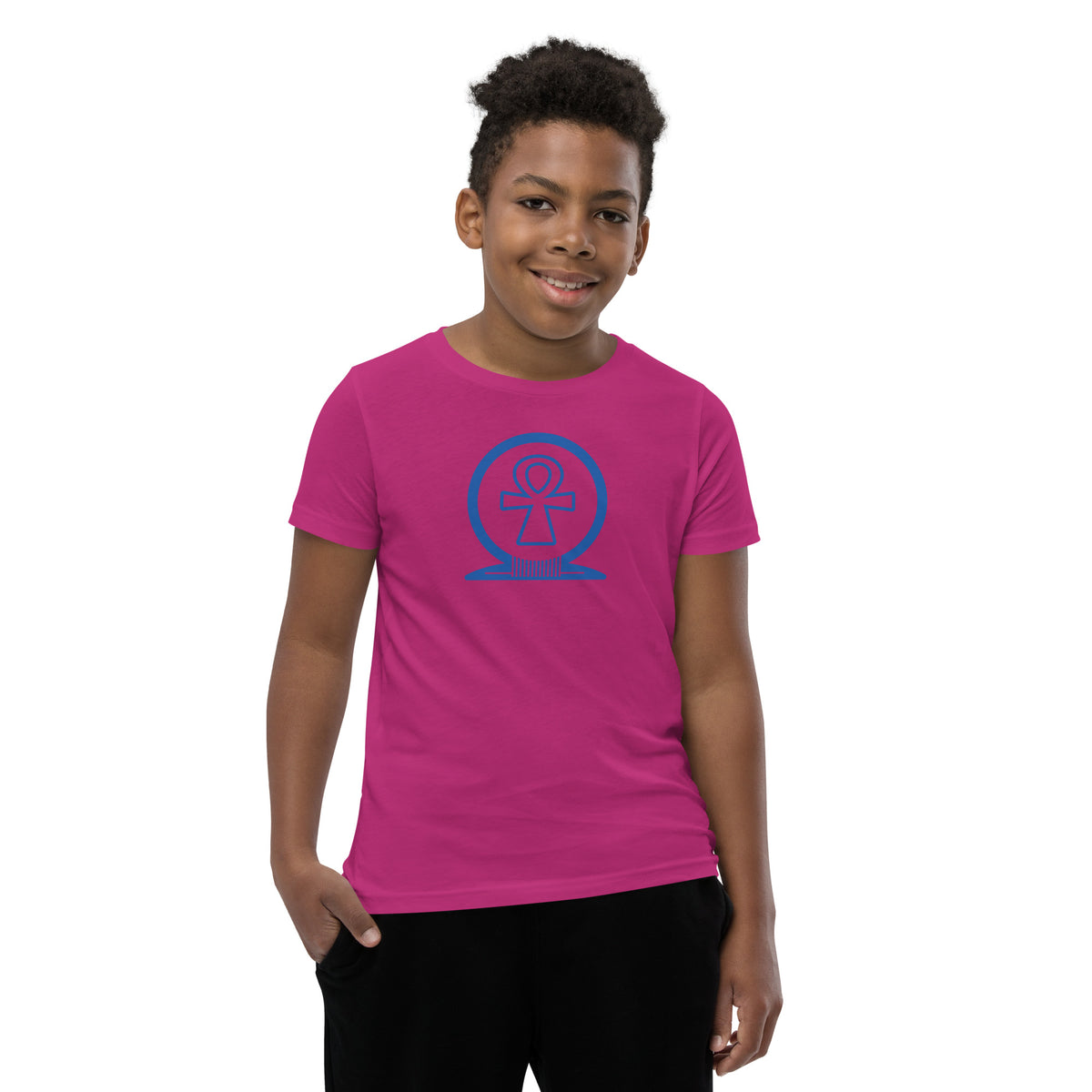 Shen Ankh Symbol Youth Short Sleeve T-Shirt - AAYT-04