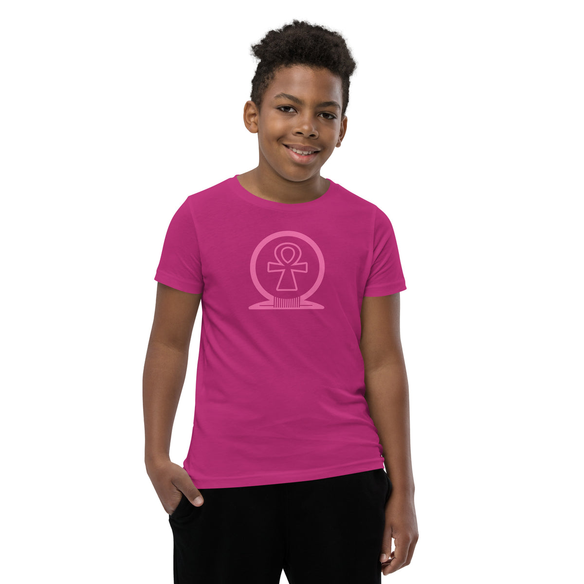 Shen Ankh Symbol Youth Short Sleeve T-Shirt - AAYT-010