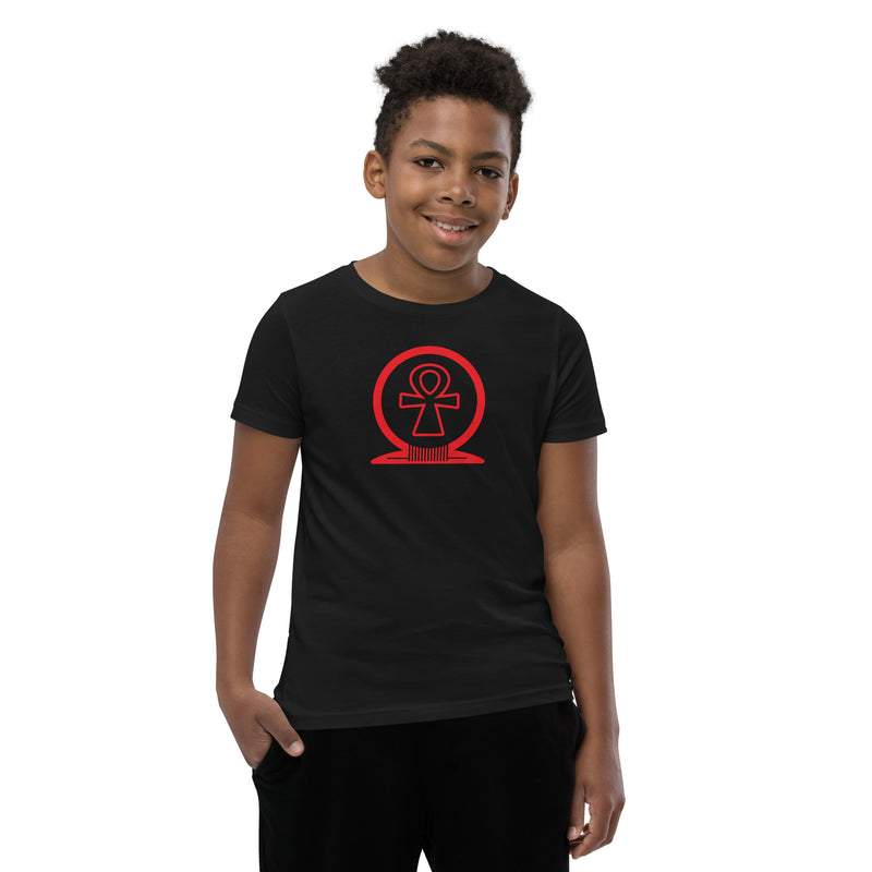 Shen Ankh Symbol Youth Short Sleeve T-Shirt - AAYT-02