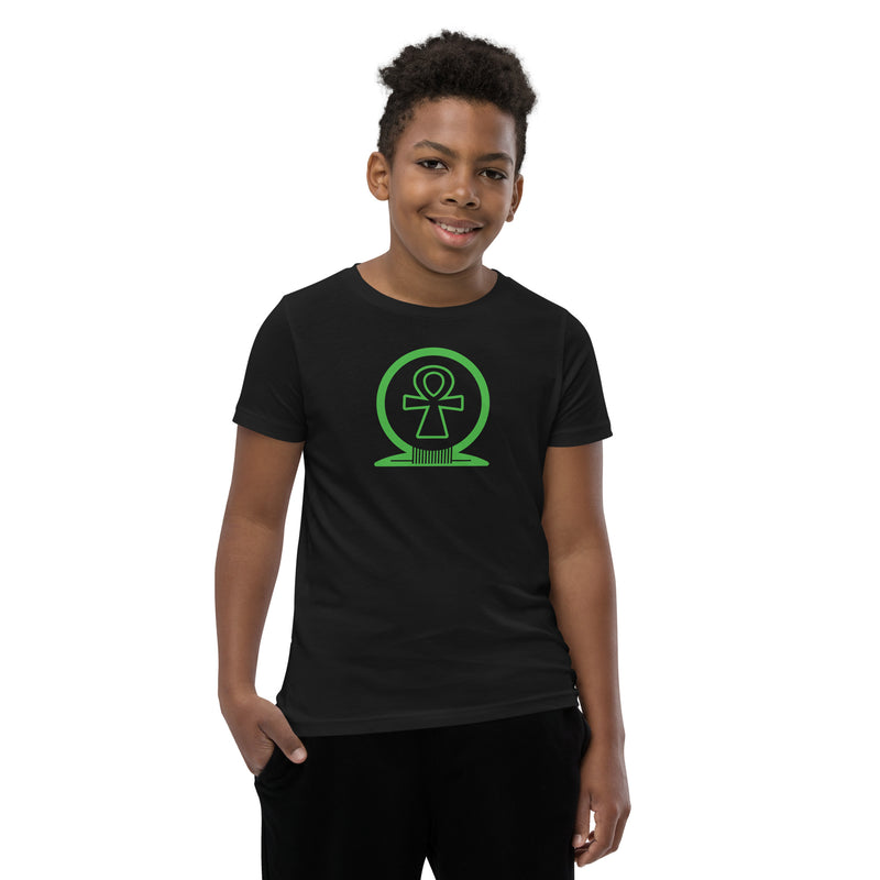 Shen Ankh Symbol Youth Short Sleeve T-Shirt - AAYT-06