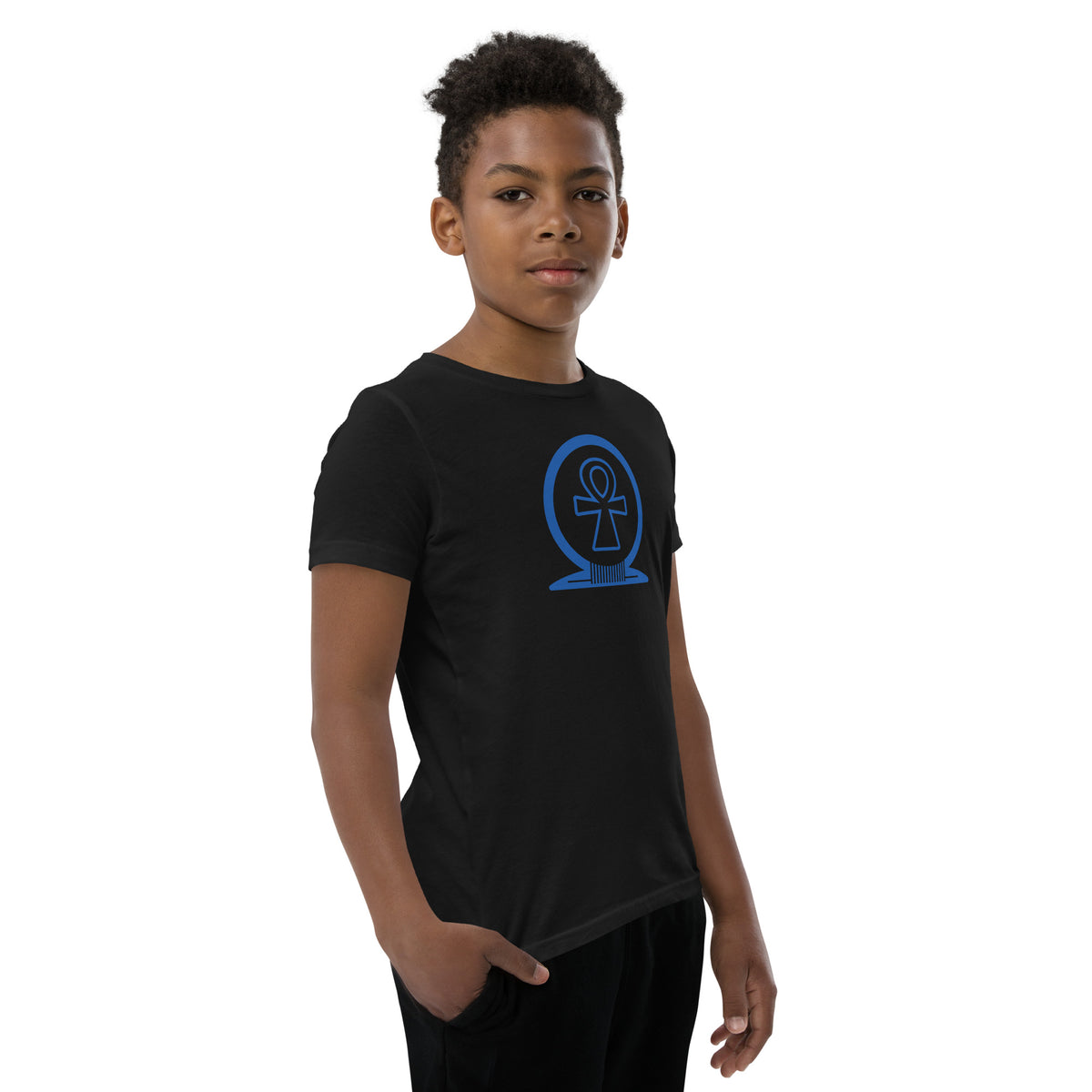 Shen Ankh Symbol Youth Short Sleeve T-Shirt - AAYT-04