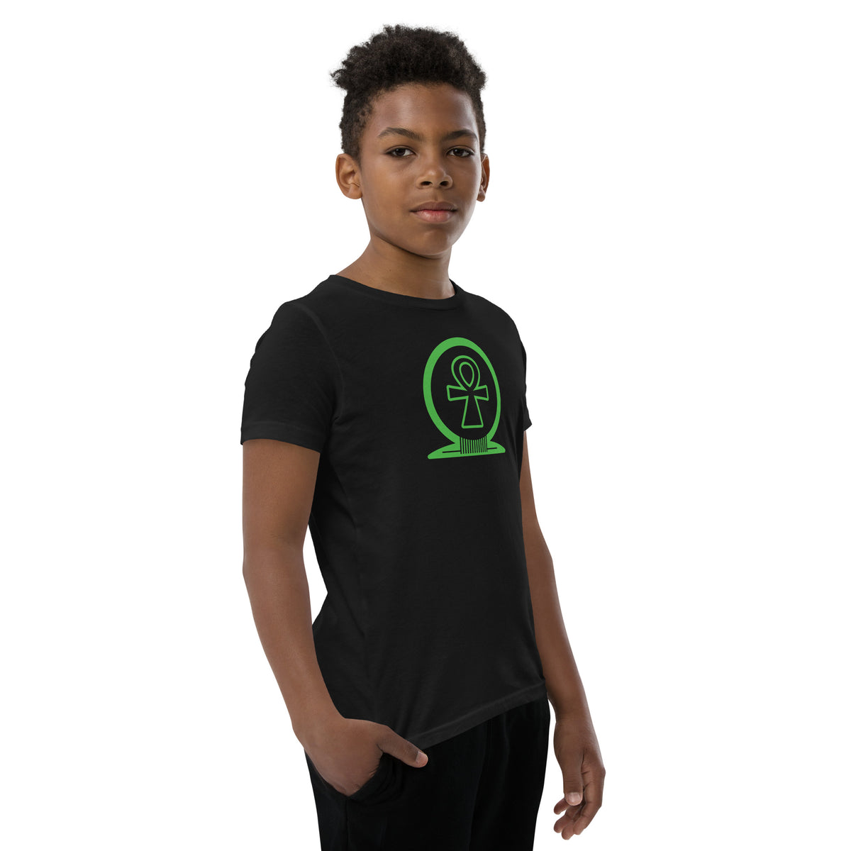 Shen Ankh Symbol Youth Short Sleeve T-Shirt - AAYT-06