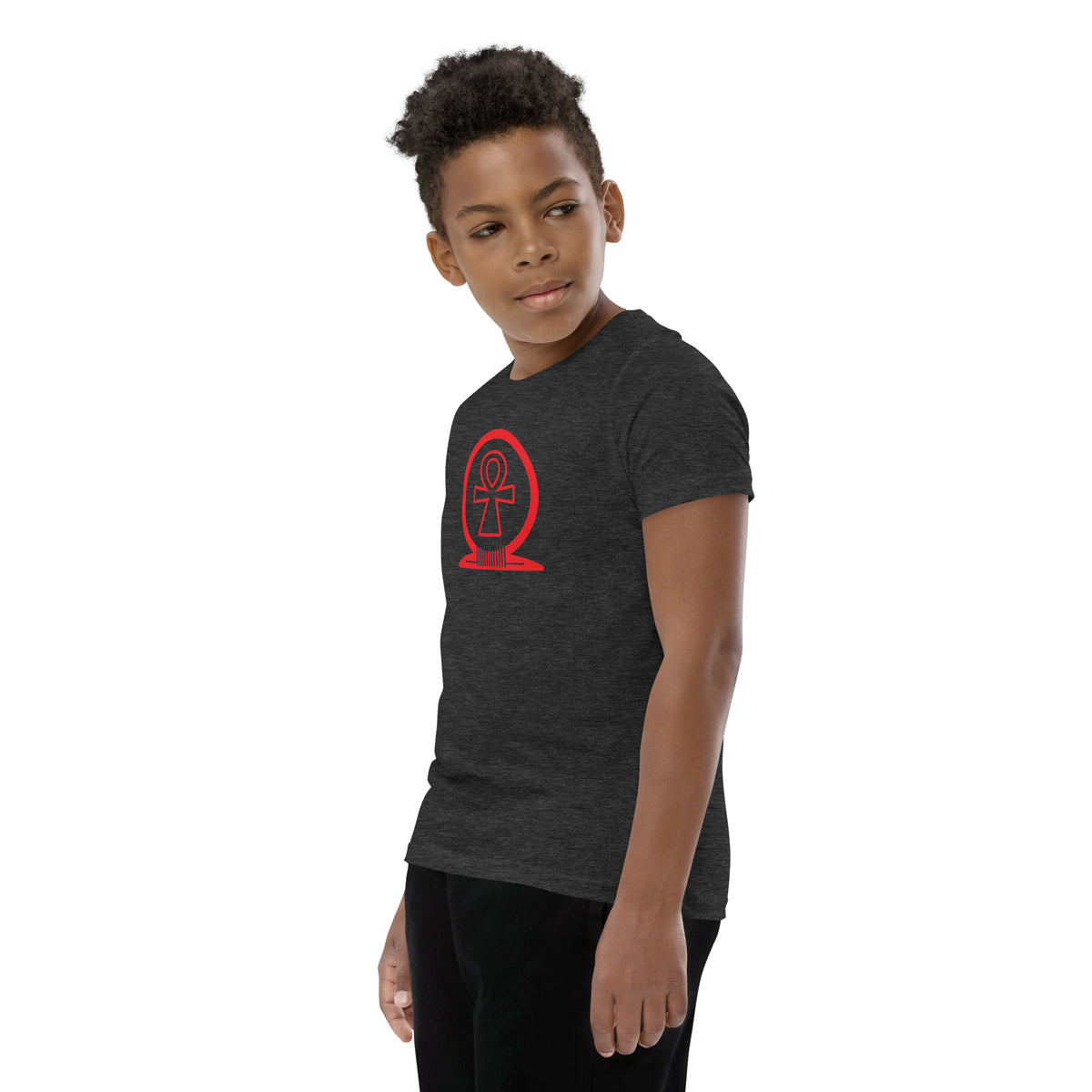 Shen Ankh Symbol Youth Short Sleeve T-Shirt - AAYT-02