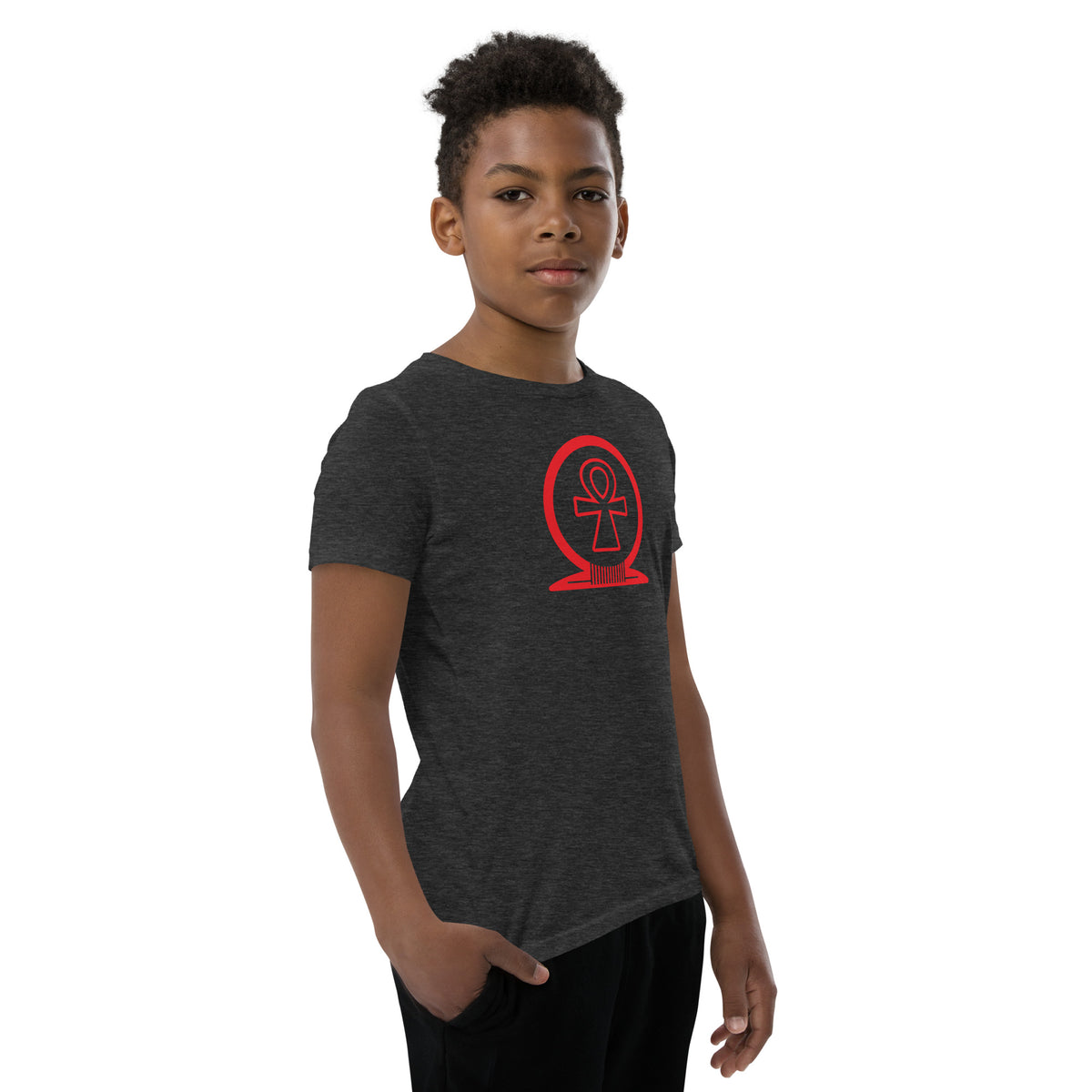 Shen Ankh Symbol Youth Short Sleeve T-Shirt - AAYT-02