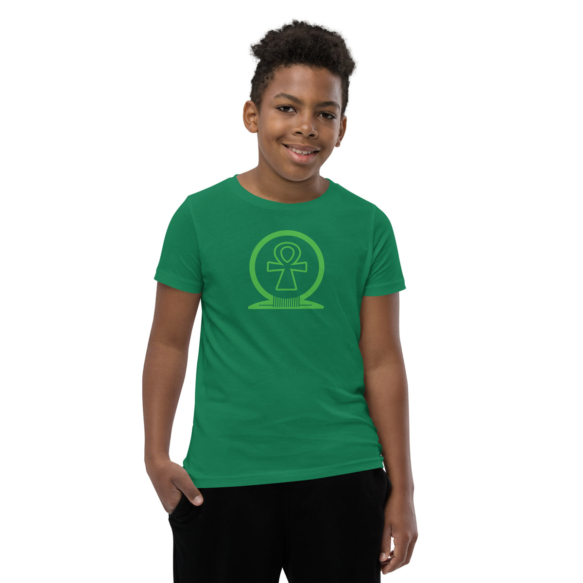 Shen Ankh Symbol Youth Short Sleeve T-Shirt - AAYT-06