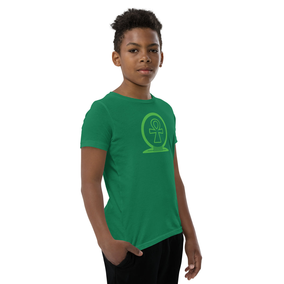 Shen Ankh Symbol Youth Short Sleeve T-Shirt - AAYT-06