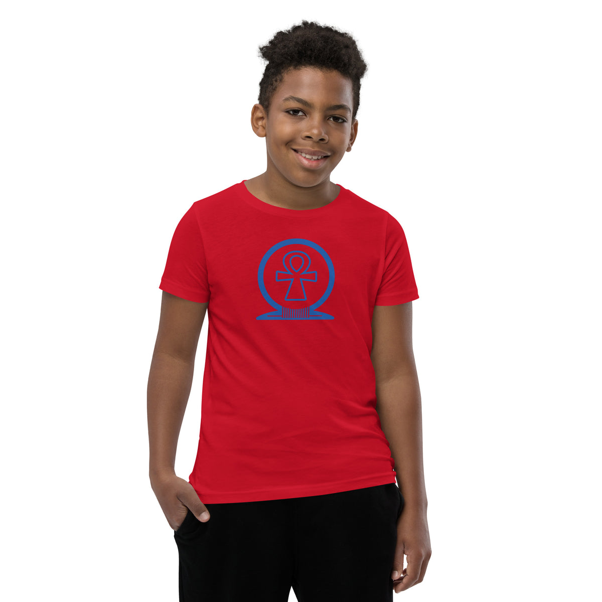 Shen Ankh Symbol Youth Short Sleeve T-Shirt - AAYT-04