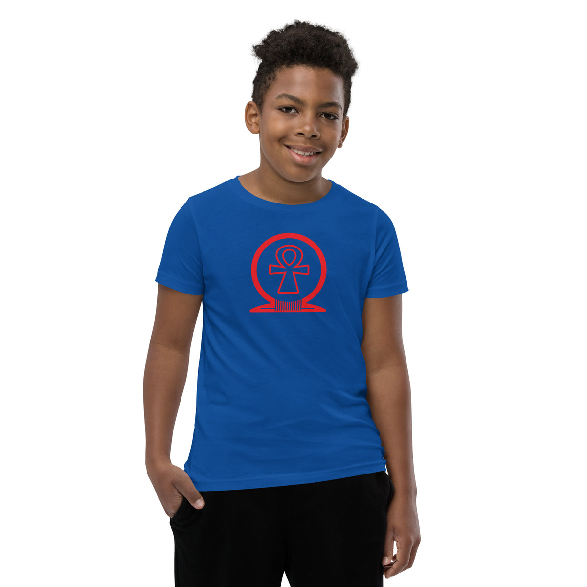 Shen Ankh Symbol Youth Short Sleeve T-Shirt - AAYT-02
