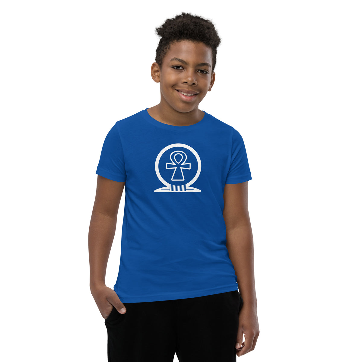 Shen Ankh Symbol Youth Short Sleeve T-Shirt - AAYT-012