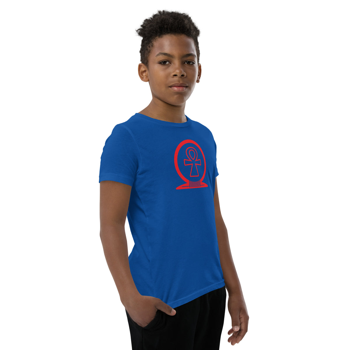 Shen Ankh Symbol Youth Short Sleeve T-Shirt - AAYT-02