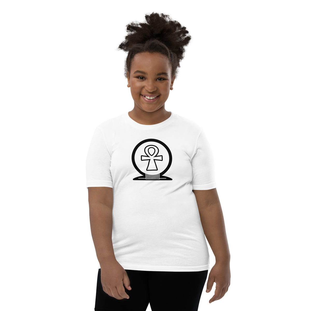 Shen Ankh Symbol Youth Short Sleeve T-Shirt - AAYT-01
