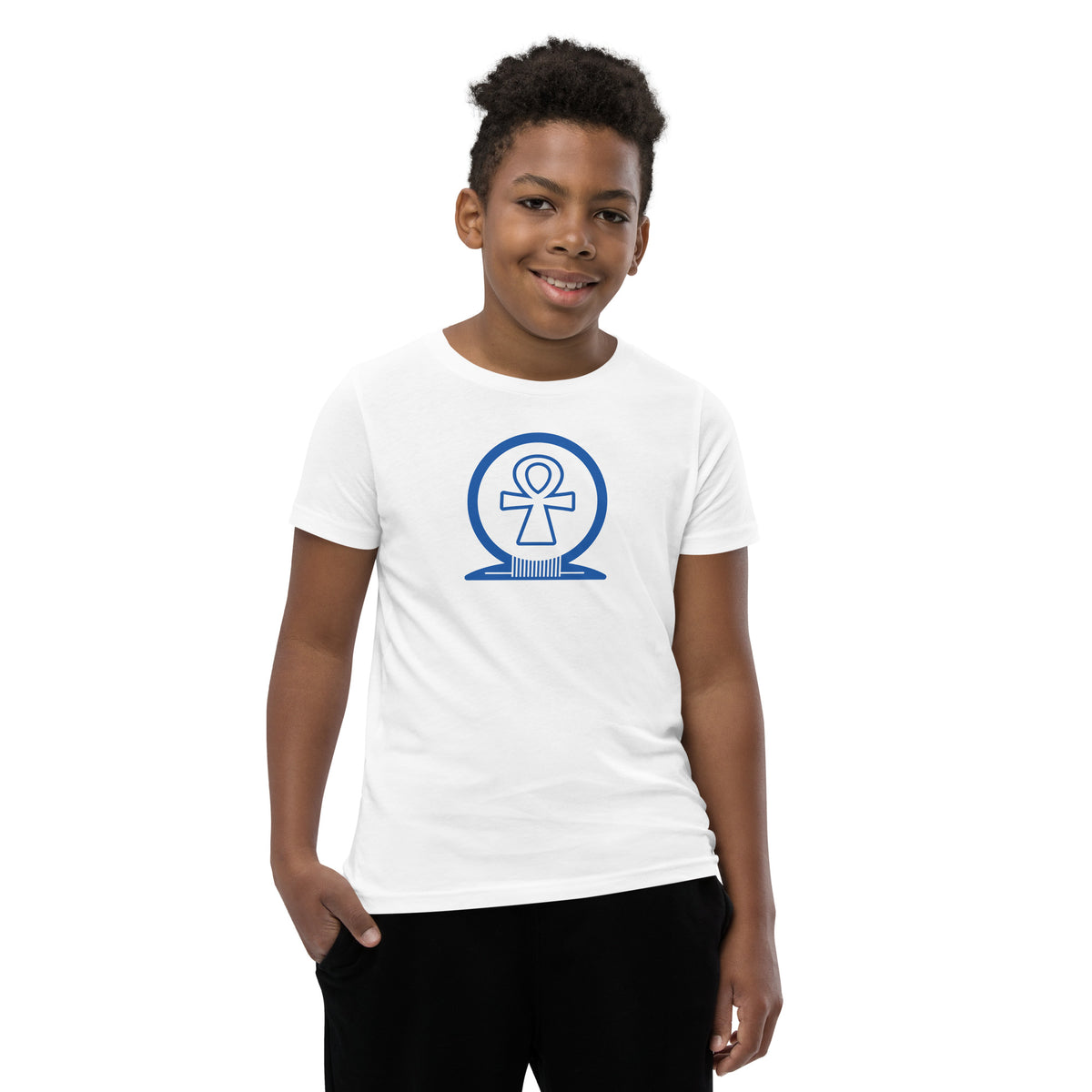 Shen Ankh Symbol Youth Short Sleeve T-Shirt - AAYT-04