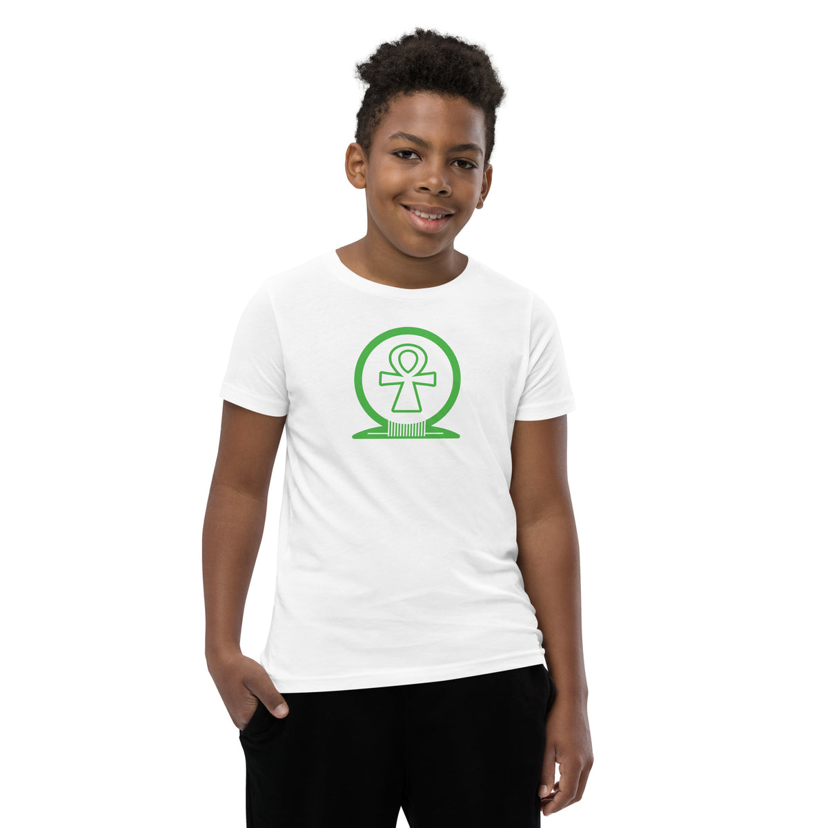 Shen Ankh Symbol Youth Short Sleeve T-Shirt - AAYT-06