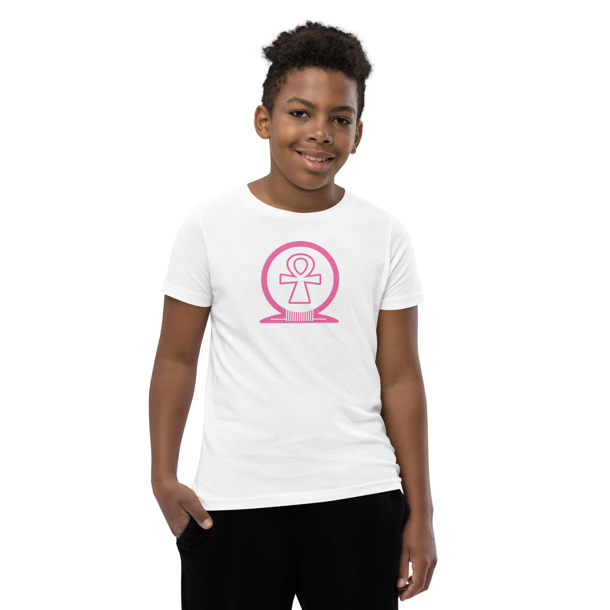 Shen Ankh Symbol Youth Short Sleeve T-Shirt - AAYT-010