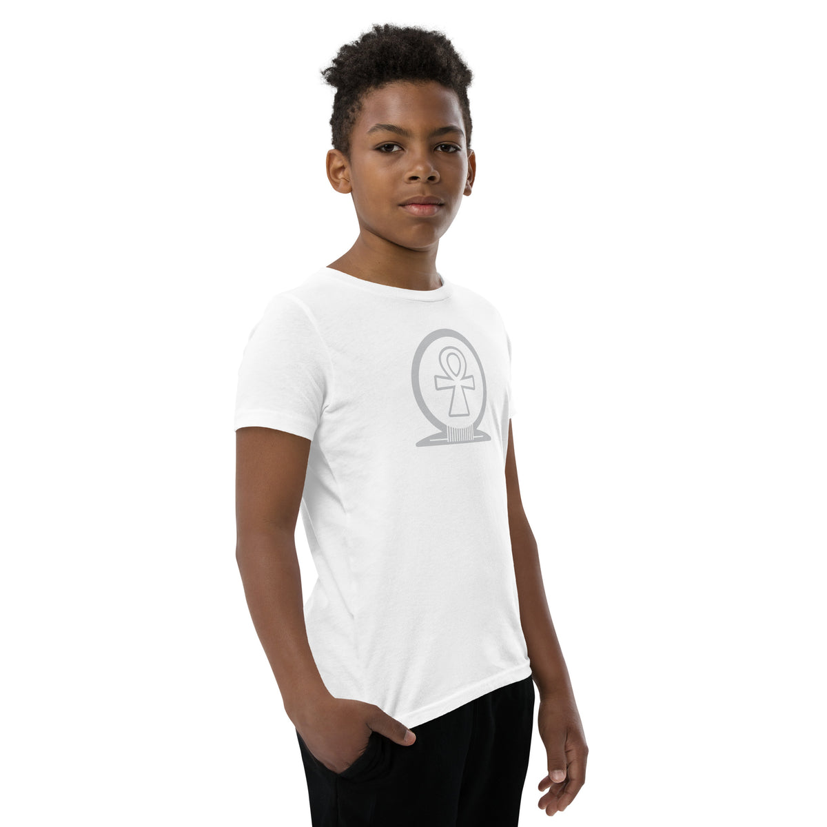 Shen Ankh Symbol Youth Short Sleeve T-Shirt - AAYT-08